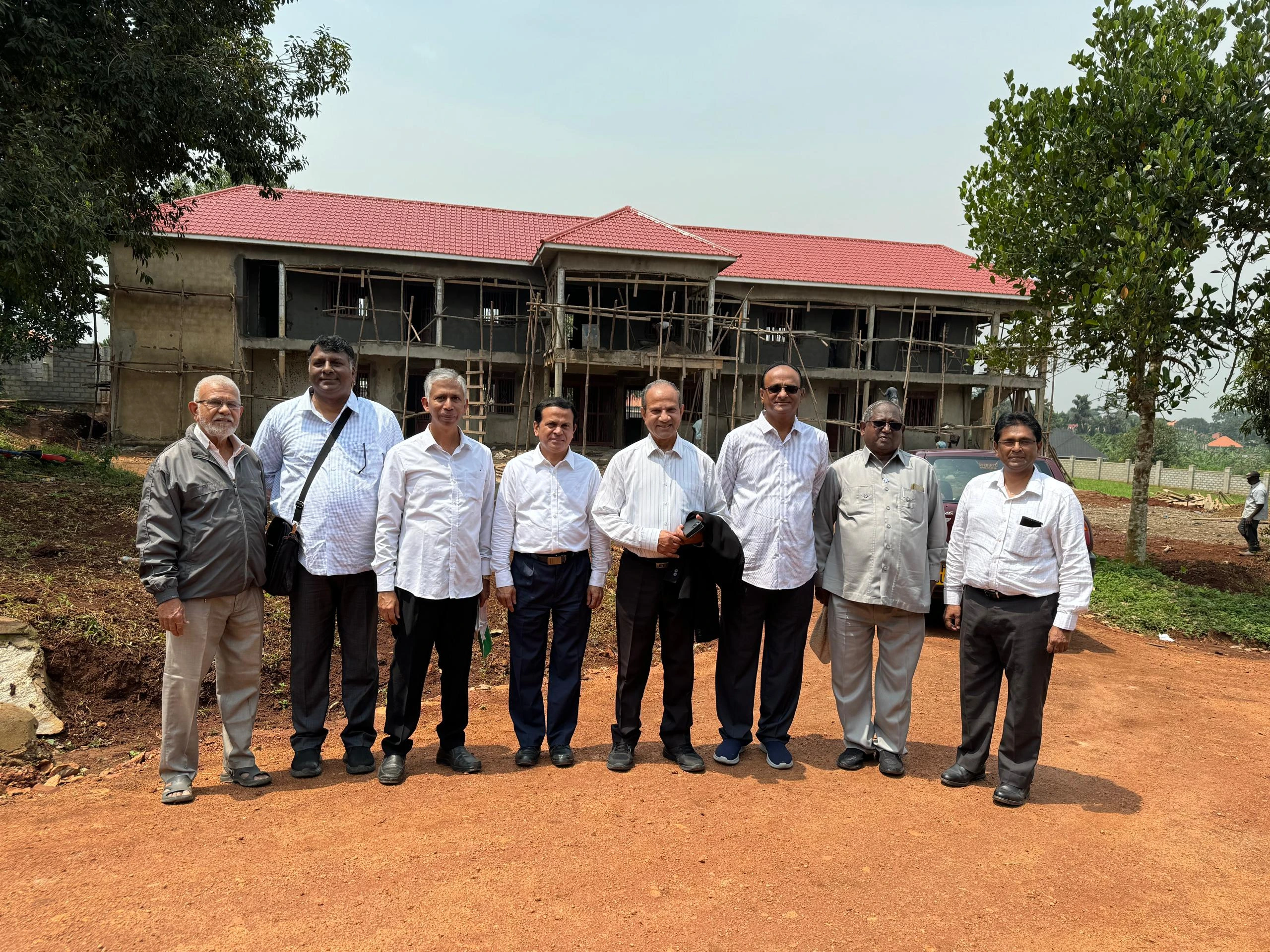 Visit of Br. John Kallarackal, Superior General with Br. Pratap Reddy, Assistant General to Uganda